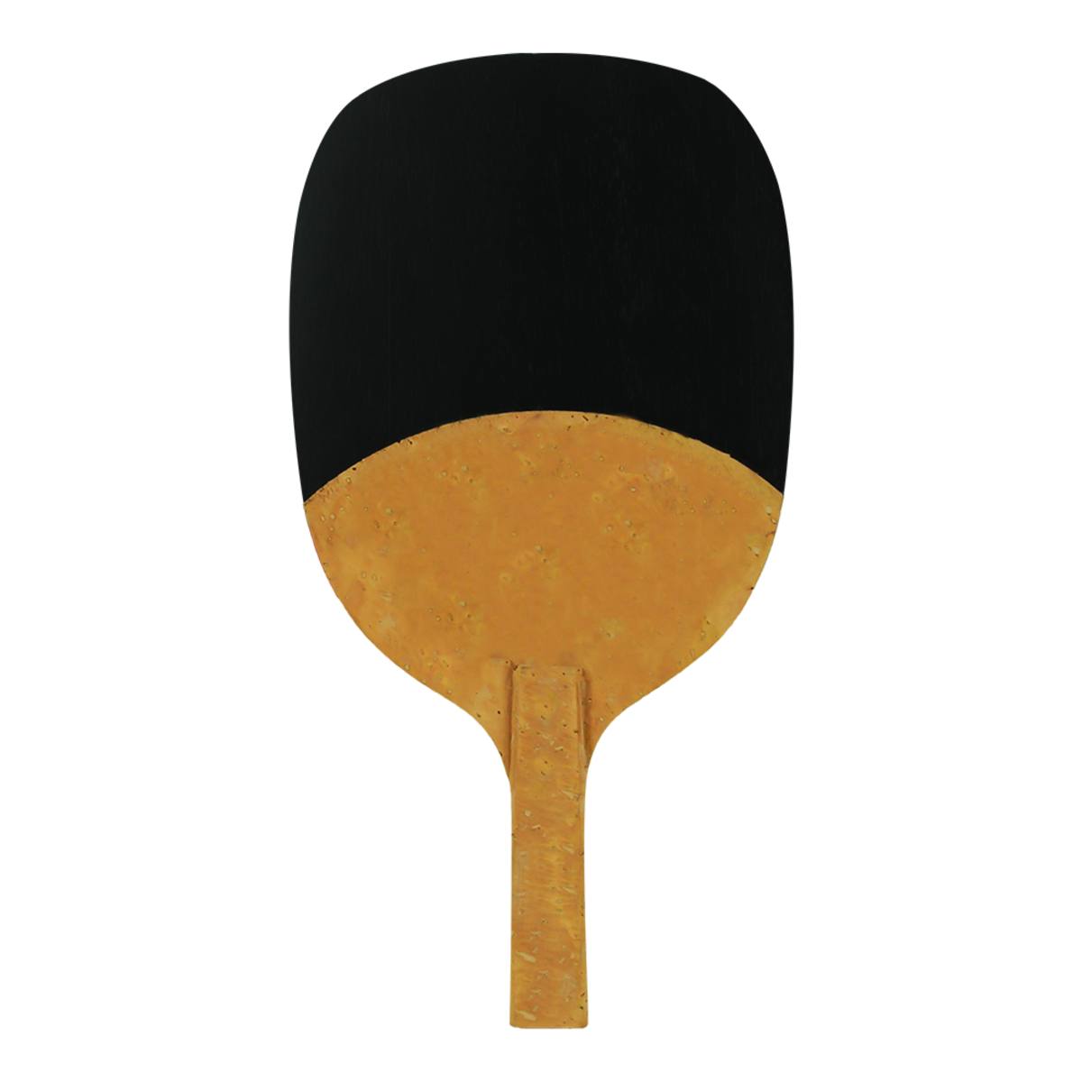 Butterfly Nakama P-1 Penhold Racket: Close-up of the backhand side